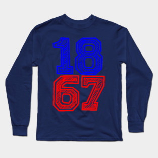 Howard University 1867 Long Sleeve T-Shirt