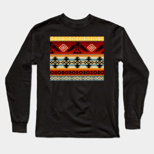 Thunderbird | Native American Pattern Long Sleeve T-Shirt