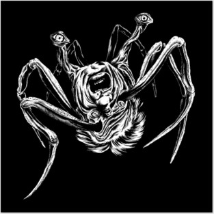 The Thing Spider Head Posters and Art