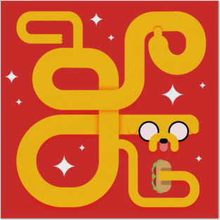 Jake the Dog Posters and Art