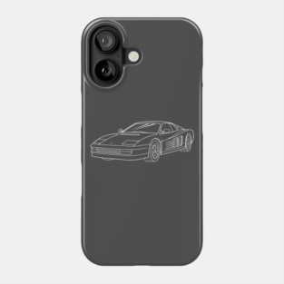 Ferrari Testarossa Phone Case
