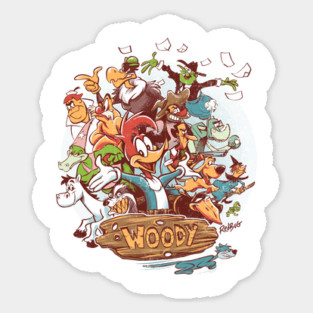 Woody Sticker