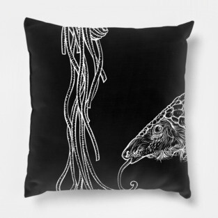 PANGOLINS LOVE SPAGHETTI Pillow