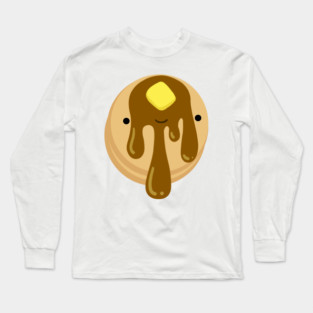 Cute Pancake Breakfast Friend Long Sleeve T-Shirt