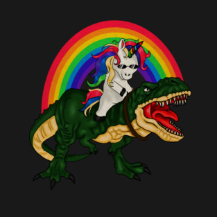 T Rex Unicorn Lover, Unicorn dinosaur T-Shirt