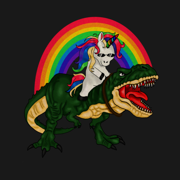 T Rex Unicorn Lover, Unicorn dinosaur by logiamerch