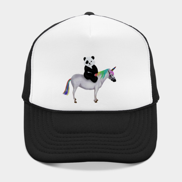 Cute Panda riding Unicorn, Birthday Girl, Women by logiamerch