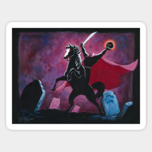 The Headless Horseman Sticker