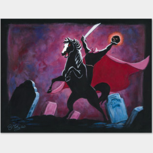 The Headless Horseman Posters and Art