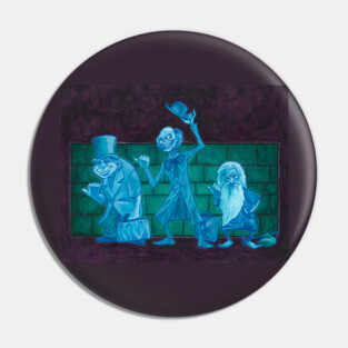 Beware Hitchhiking Ghosts Pin