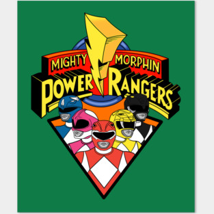 Mighty Morphin Power Rangers Posters and Art