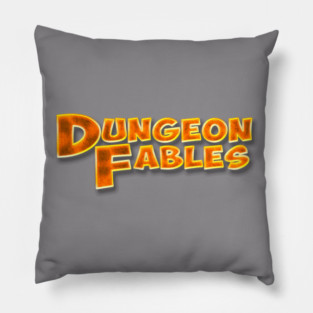 Dungeon Fables Logo Pillow