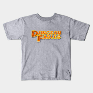 Dungeon Fables Logo Kids T-Shirt