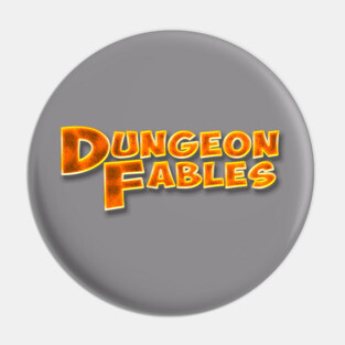 Dungeon Fables Logo Pin