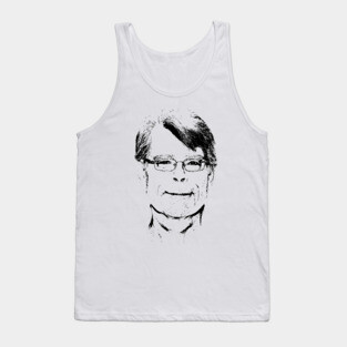 Stephen King Pop Art Portrait Tank Top