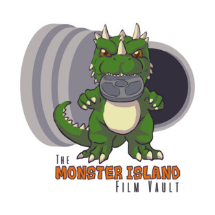 Monster Island Film Vault Podcast Logo T-Shirt