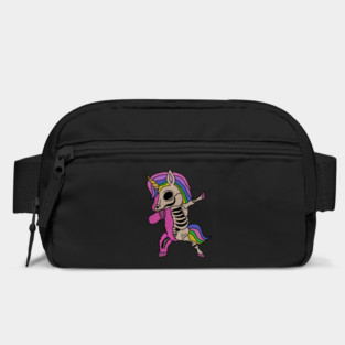 Unicorn Dabbing Skull Zombie Halloween Bag