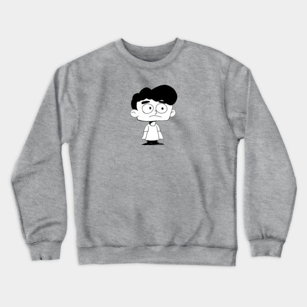 COMIC STRIP BOY Crewneck Sweatshirt by droidmonkey