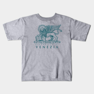 Reppublica di Venezia Vintage Emblem Kids T-Shirt