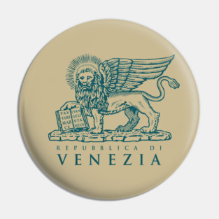 Reppublica di Venezia Vintage Emblem Pin
