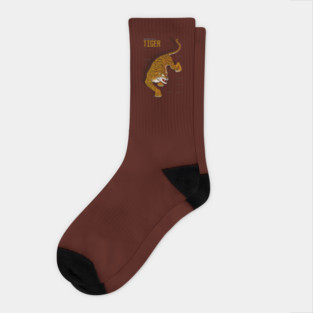 The Eye of the Tiger Socks