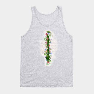 Floral Spine Tank Top