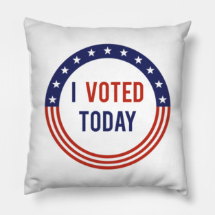 I Voted Today Pillow