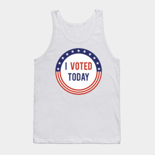I Voted Today Tank Top