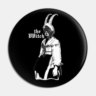 The Witch white Pin