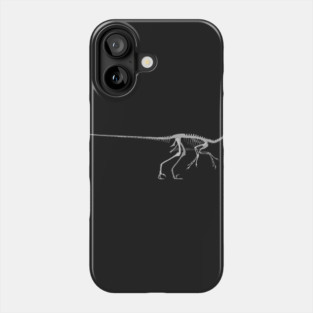 Velociraptor Skeletal Phone Case
