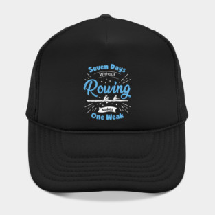 Funny Rowing Rower Gift Hat
