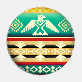 The Eagle | Native American Pattern Pin