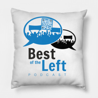 Best of the Left Logo (Vertical) Pillow