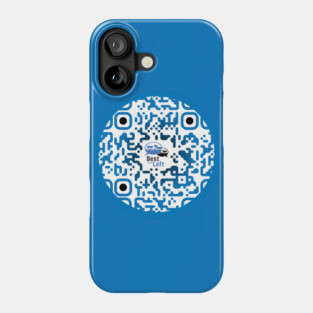 Best of the Left QR Code Circle Phone Case
