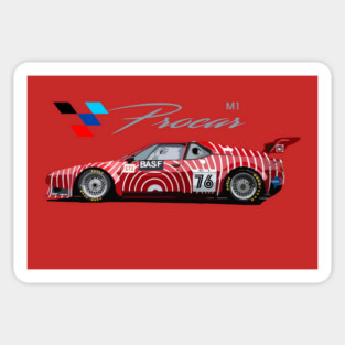 M1 Procar BASF Sticker