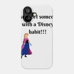 I Support A Habit Phone Case