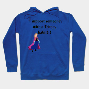 I Support A Habit Hoodie