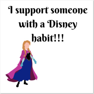 I Support A Habit Posters and Art