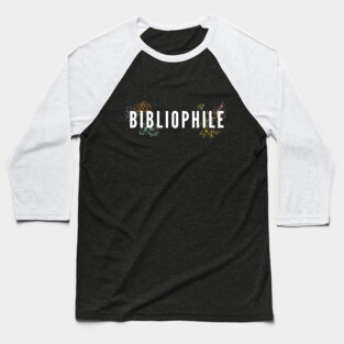 Bibliophile Baseball T-Shirt