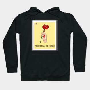 Loteria “Technica de Uñas” Nail Tech Hoodie