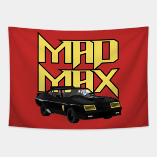 Mad Max Interceptor Tapestry