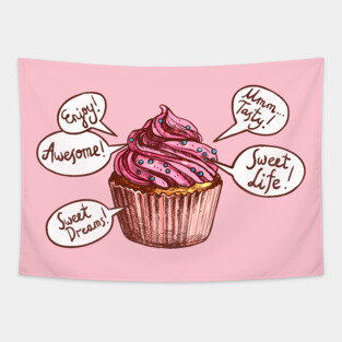 Cupcake Tapestry