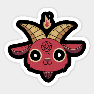 Cute As Hell Demon - No Type Sticker