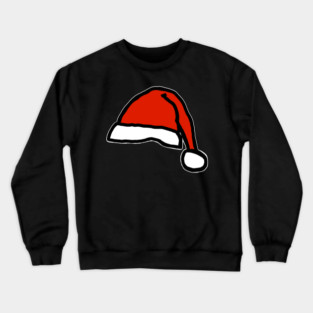 Santa Hat Crewneck Sweatshirt