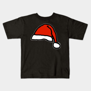 Santa Hat Kids T-Shirt