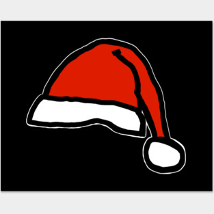 Santa Hat Posters and Art
