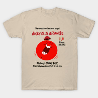 Jolly Olly Orange "Funny Face" T-Shirt