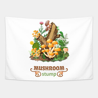 Mushroom Tapestry