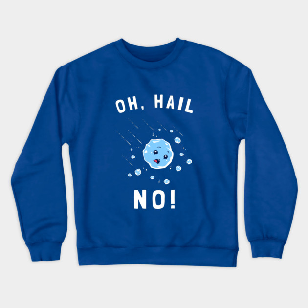 Oh Hail No Crewneck Sweatshirt by dumbshirts