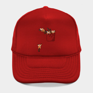 Pocket Red Panda Bears Hat